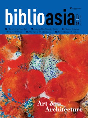 cover image of BiblioAsia, Vol 12 Issue 3, Oct-Dec 2016